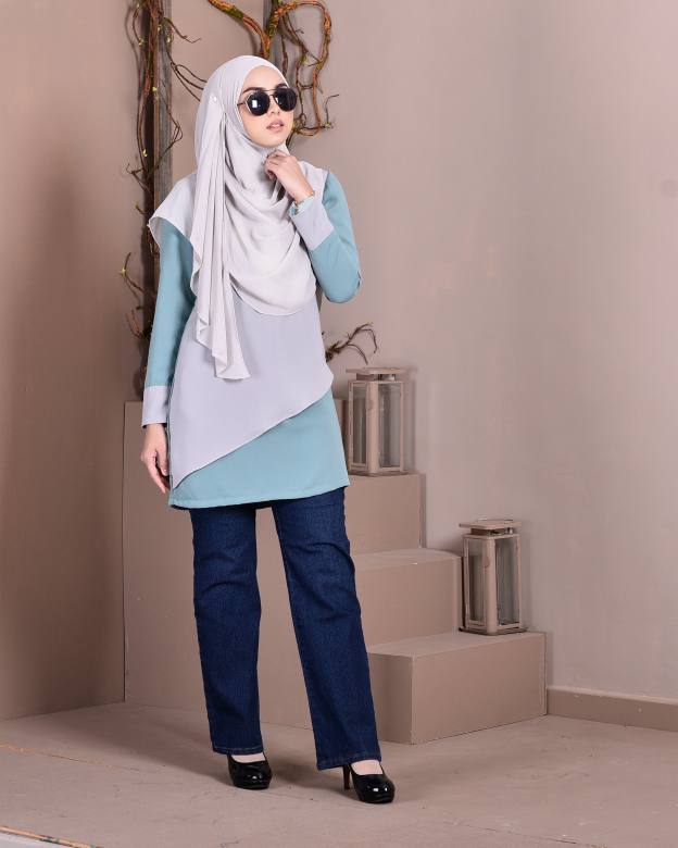 Blouse Duo Fendy II - Mint Green