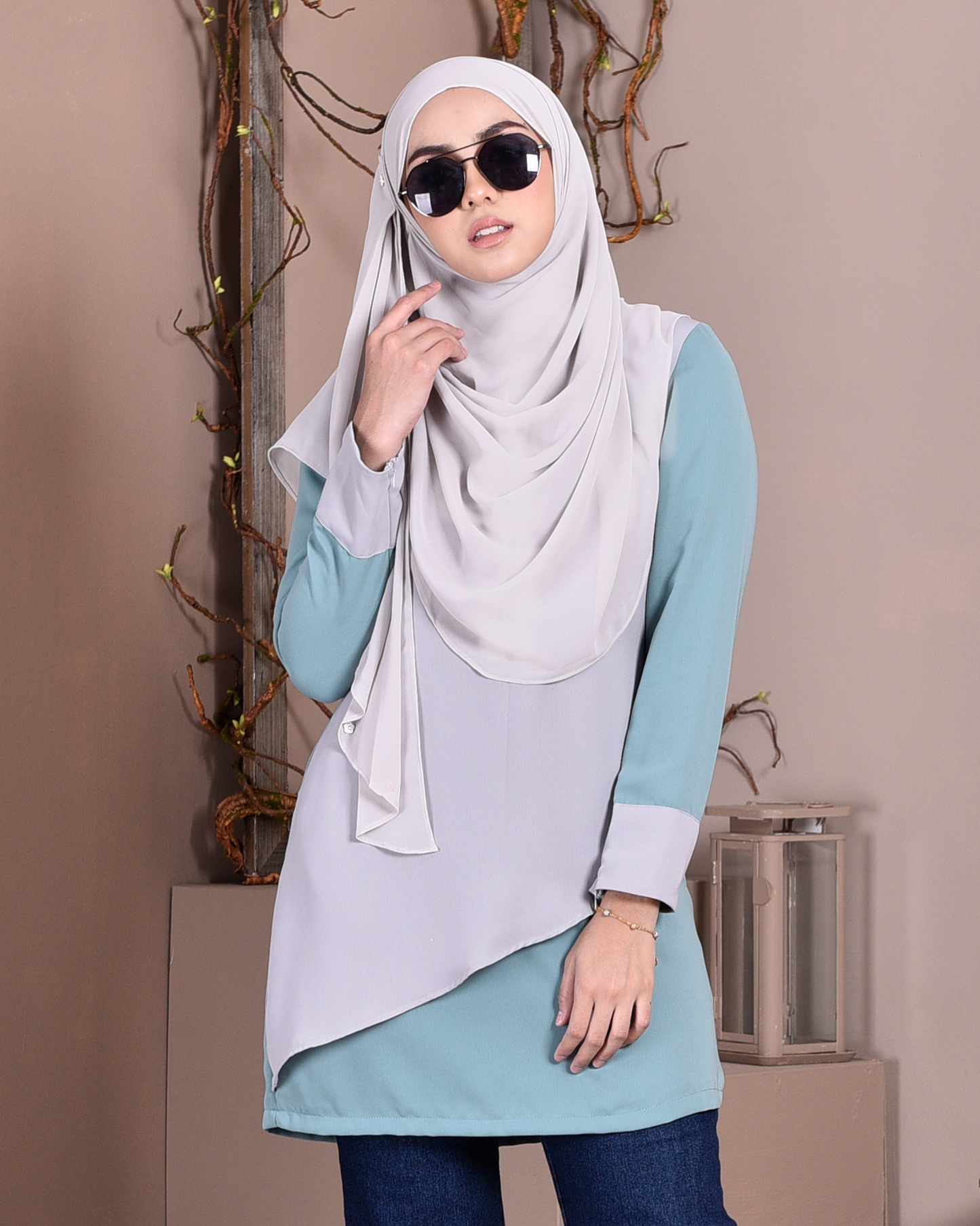 Blouse Duo Fendy II - Mint Green