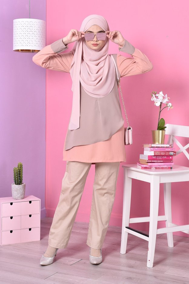 Blouse Duo Fendy - Pink