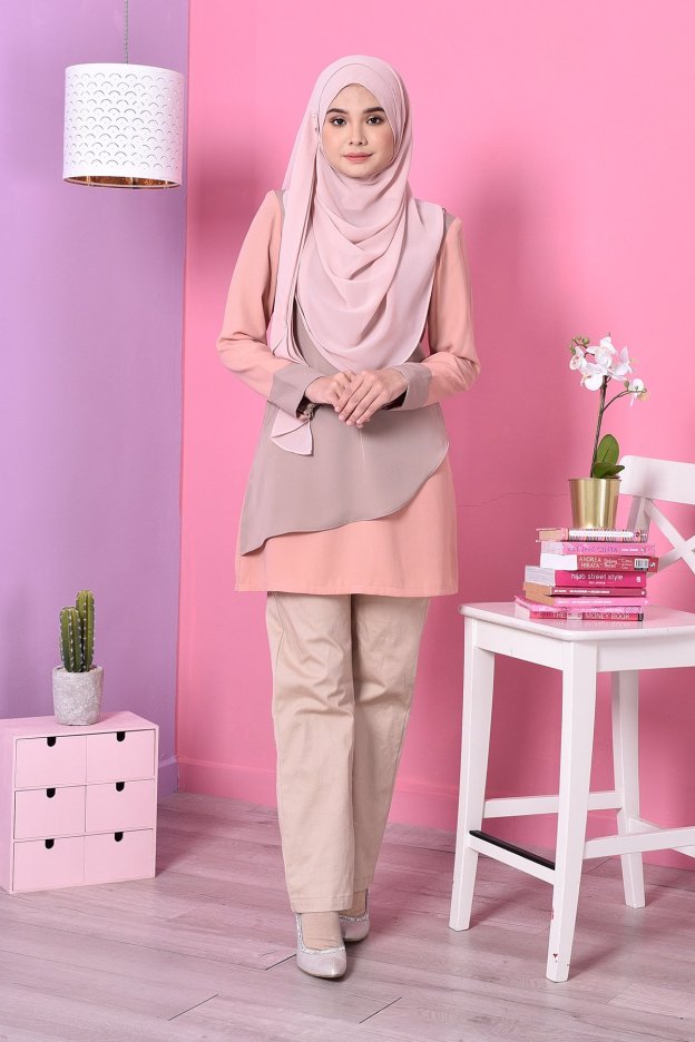 Blouse Duo Fendy - Pink