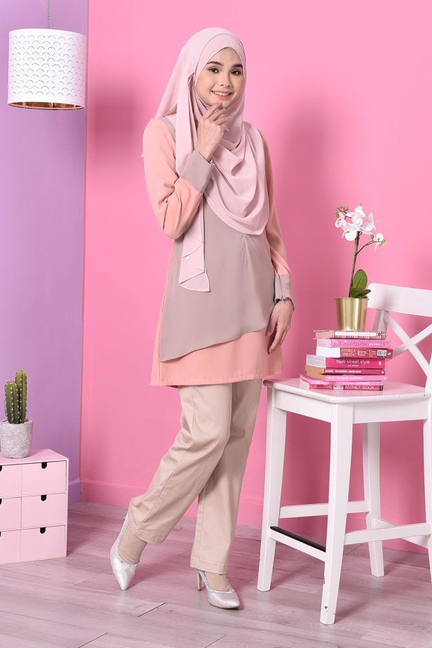 Blouse Duo Fendy - Pink