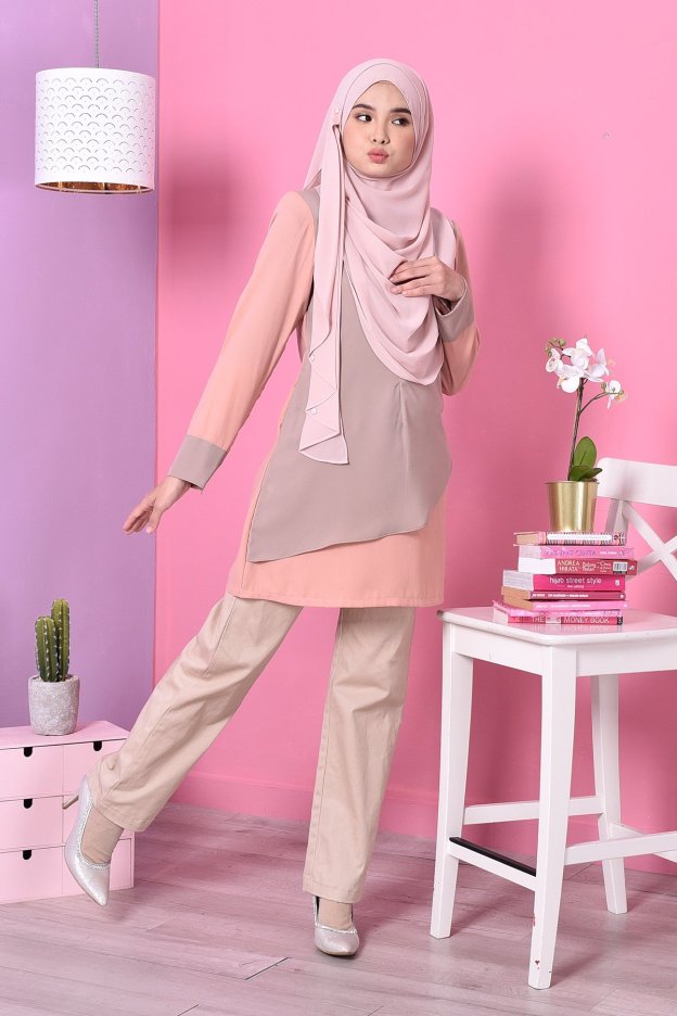Blouse Duo Fendy - Pink