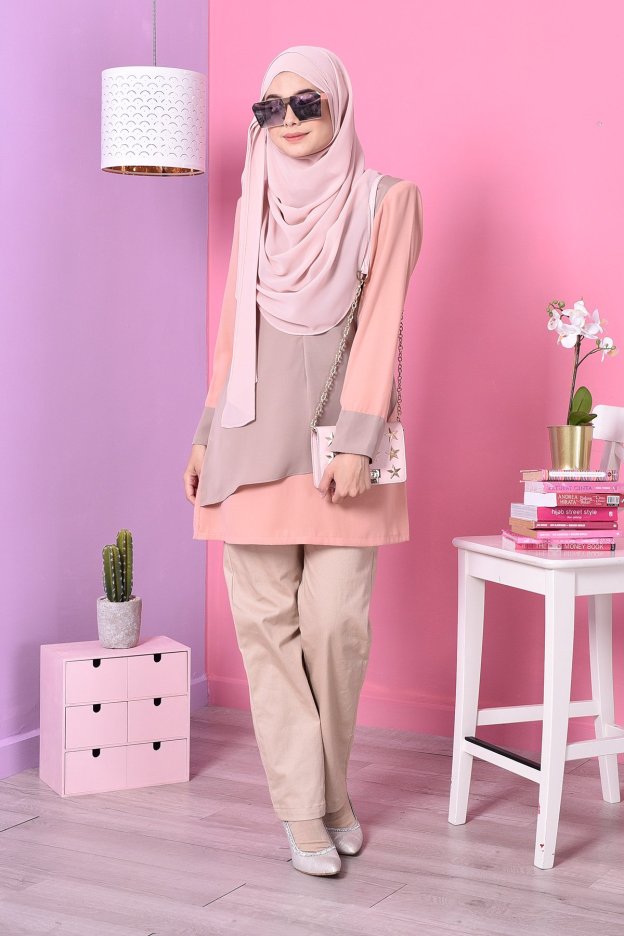 Blouse Duo Fendy - Pink