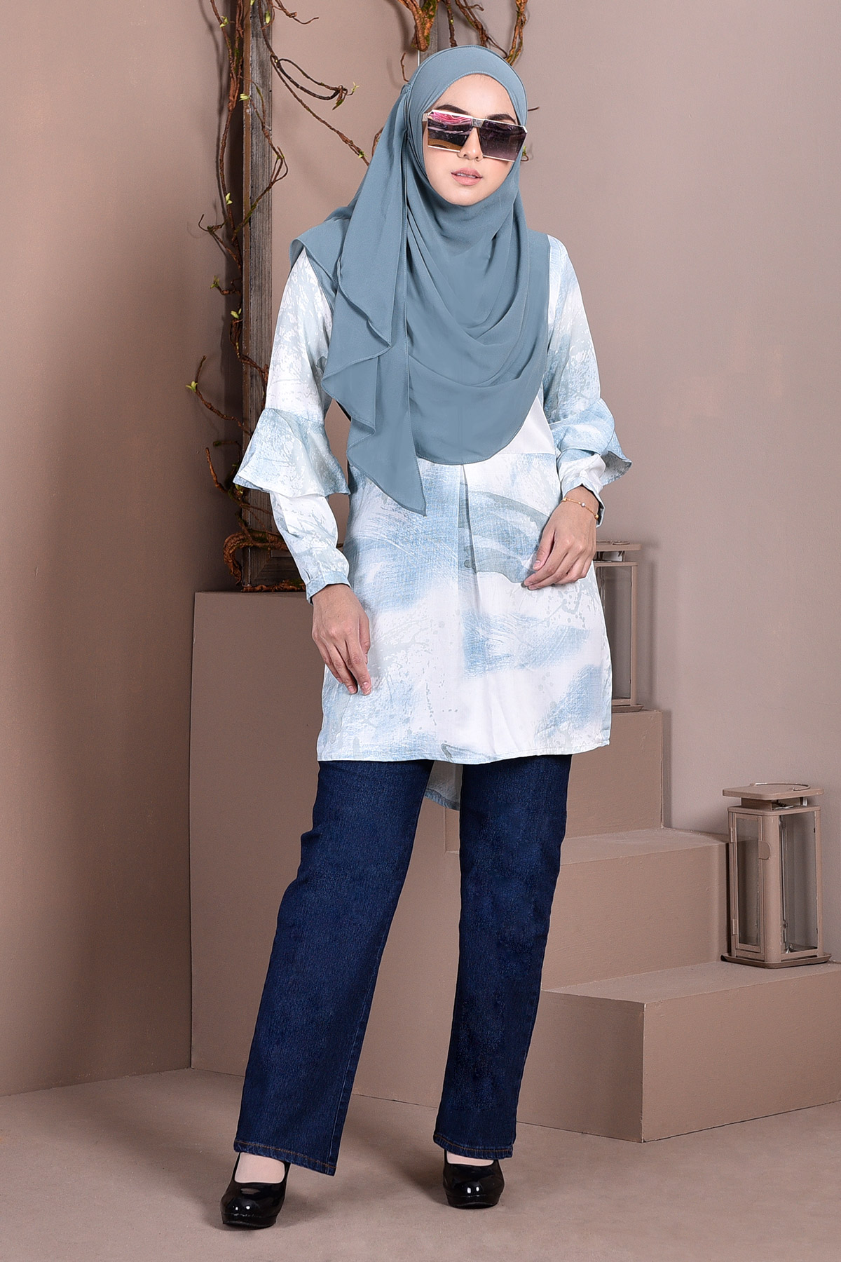 Blouse Elise - Sea Green
