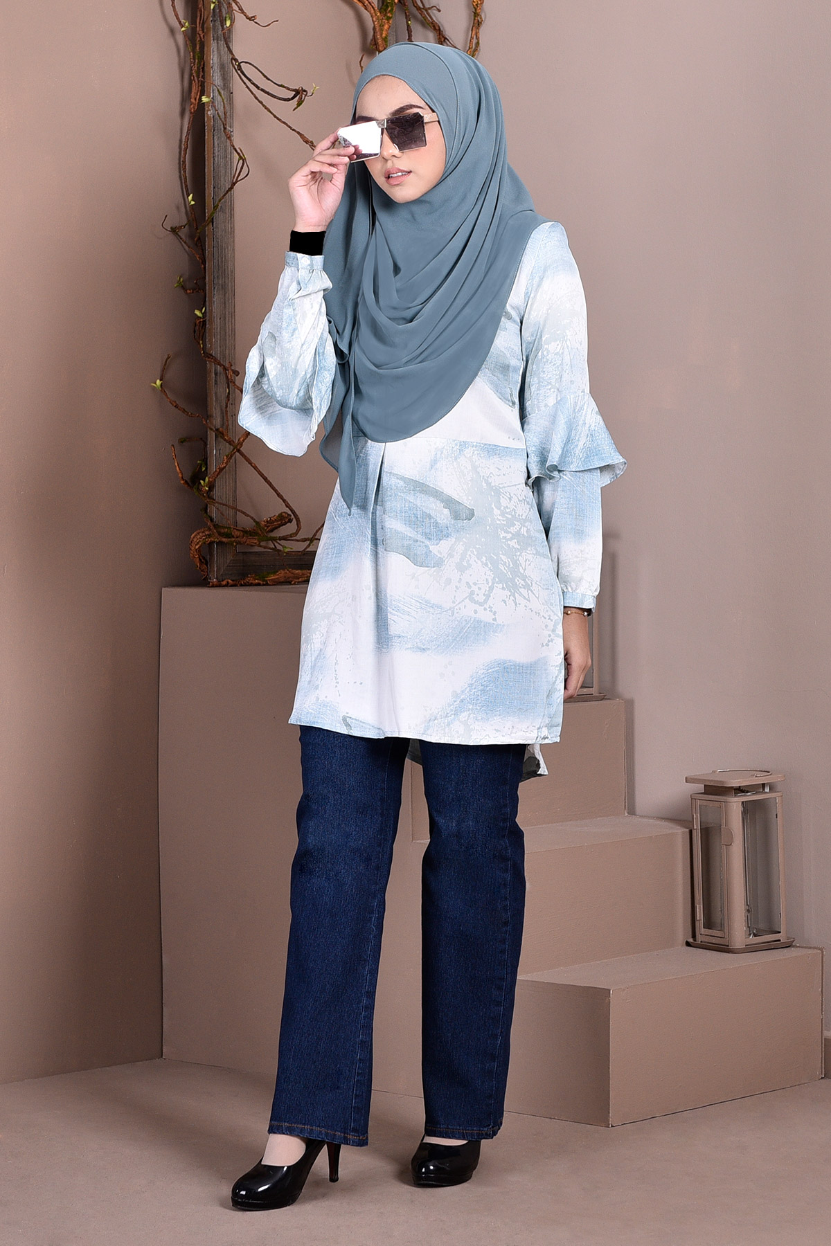 Blouse Elise - Sea Green