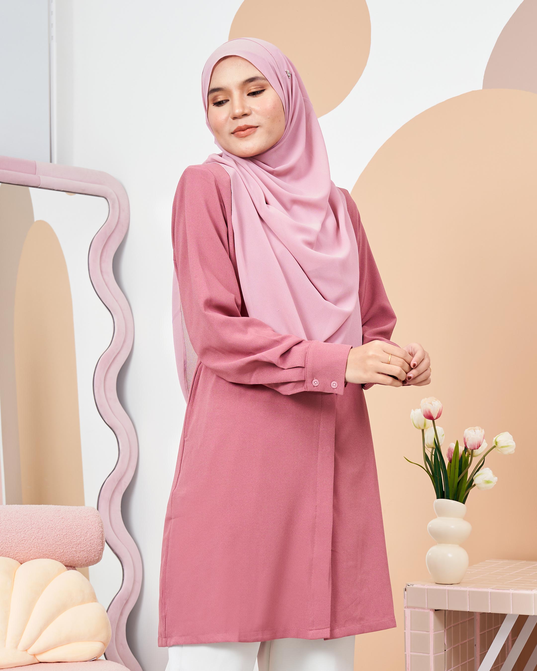 Blouse Esita – Charm Pink