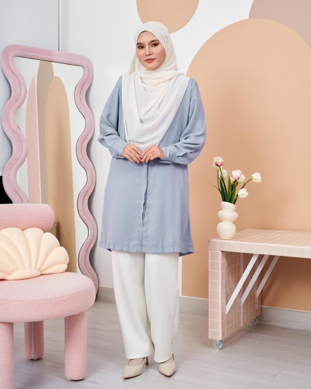 Blouse Esita - Cornflower