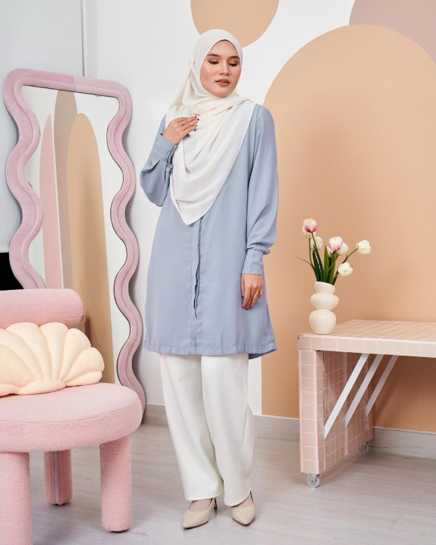 Blouse Esita - Cornflower