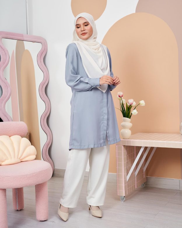 Blouse Esita - Cornflower