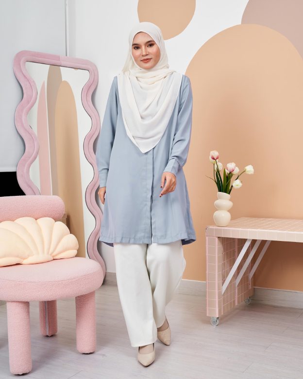 Blouse Esita - Cornflower