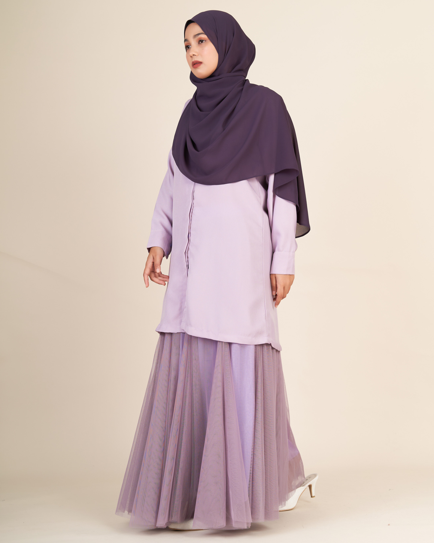Blouse Esita - Lavendar Purple