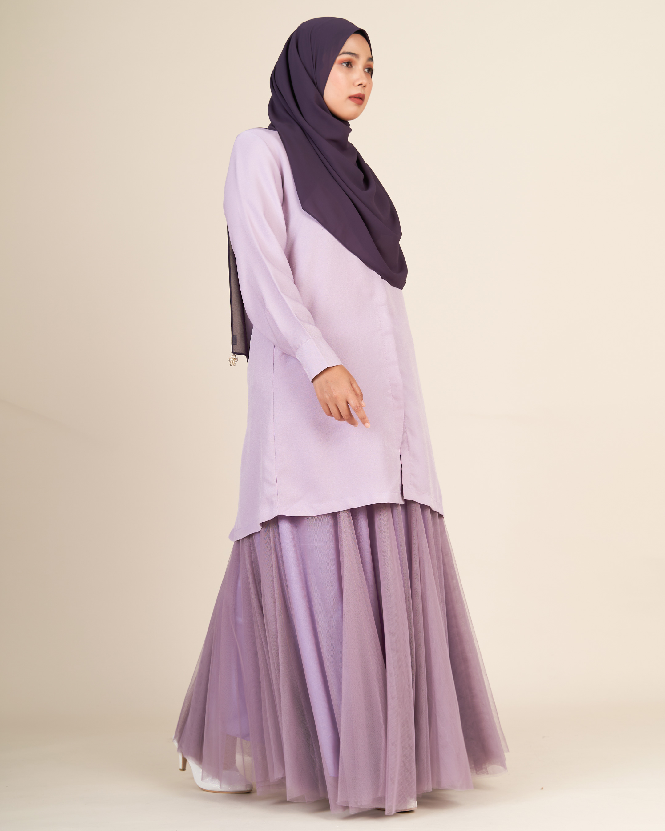 Blouse Esita - Lavendar Purple