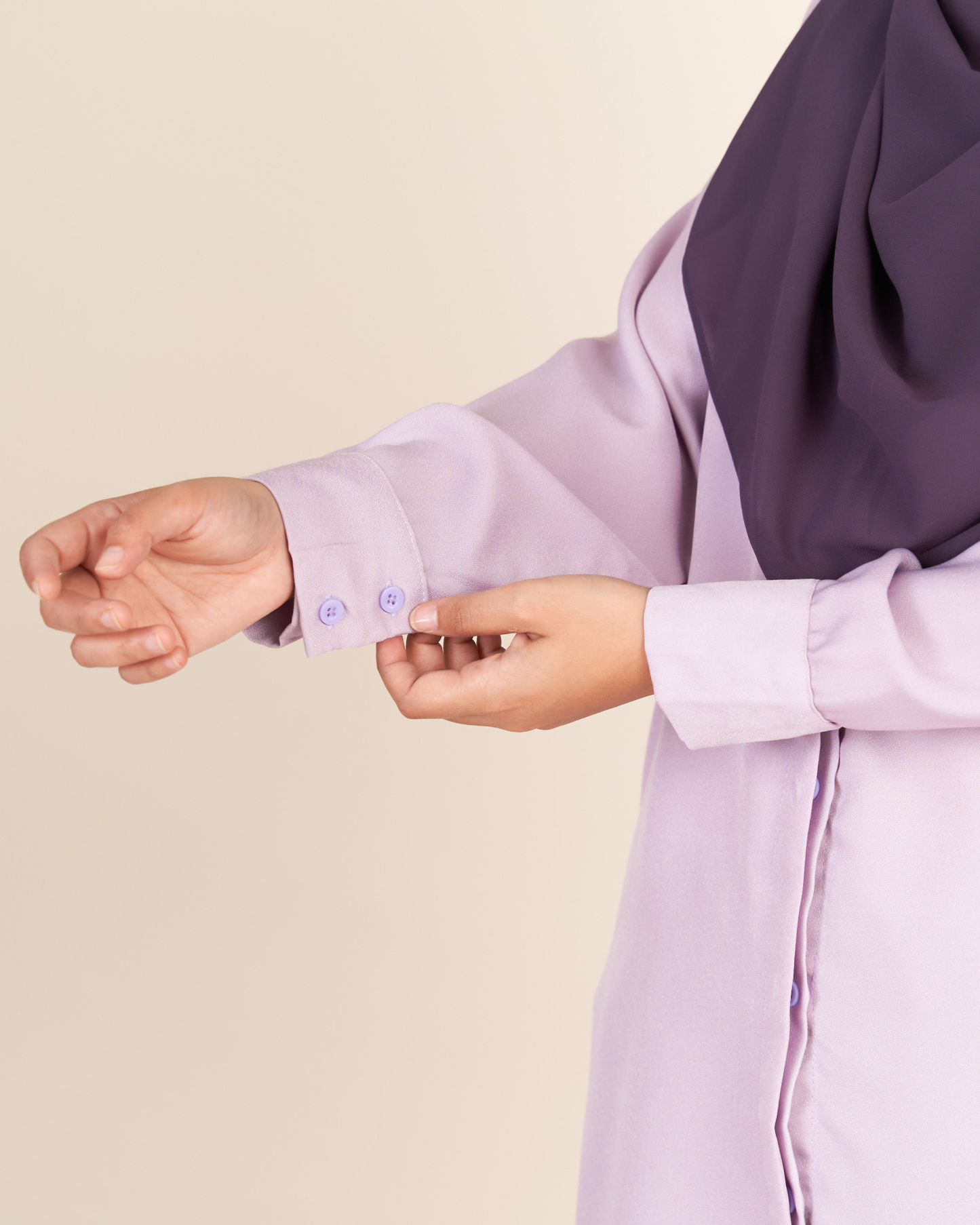 Blouse Esita - Lavendar Purple