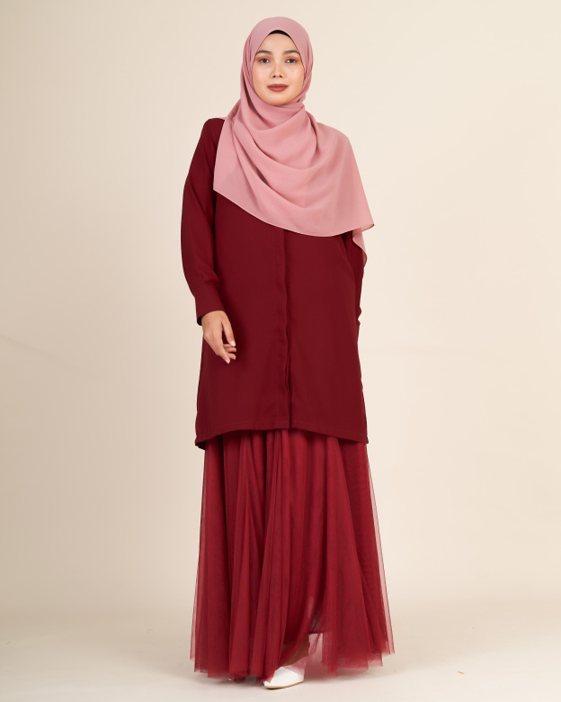 Blouse Esita - Maroon