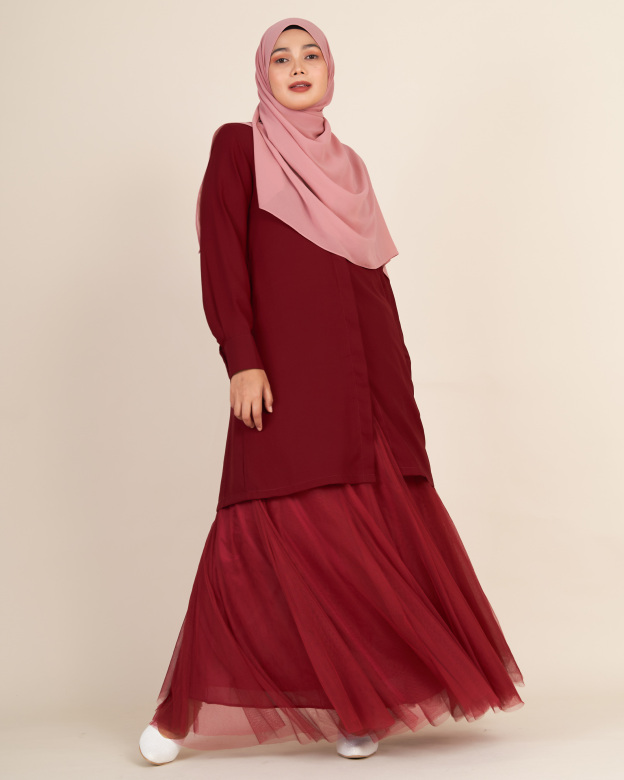 Blouse Esita - Maroon