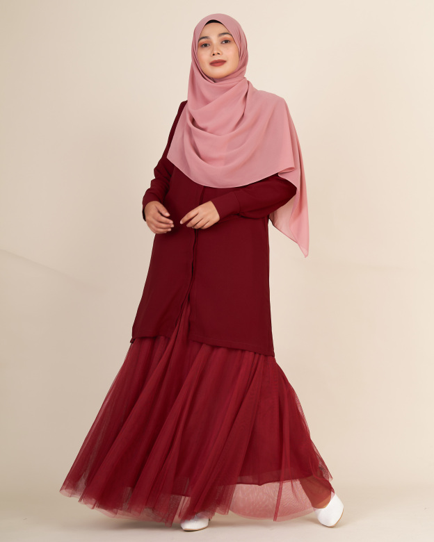 Blouse Esita - Maroon
