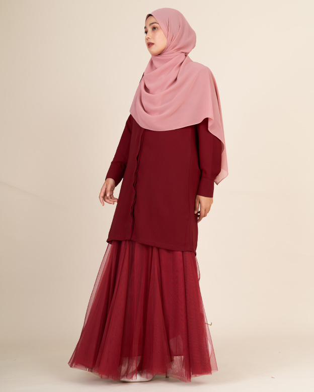 Blouse Esita - Maroon