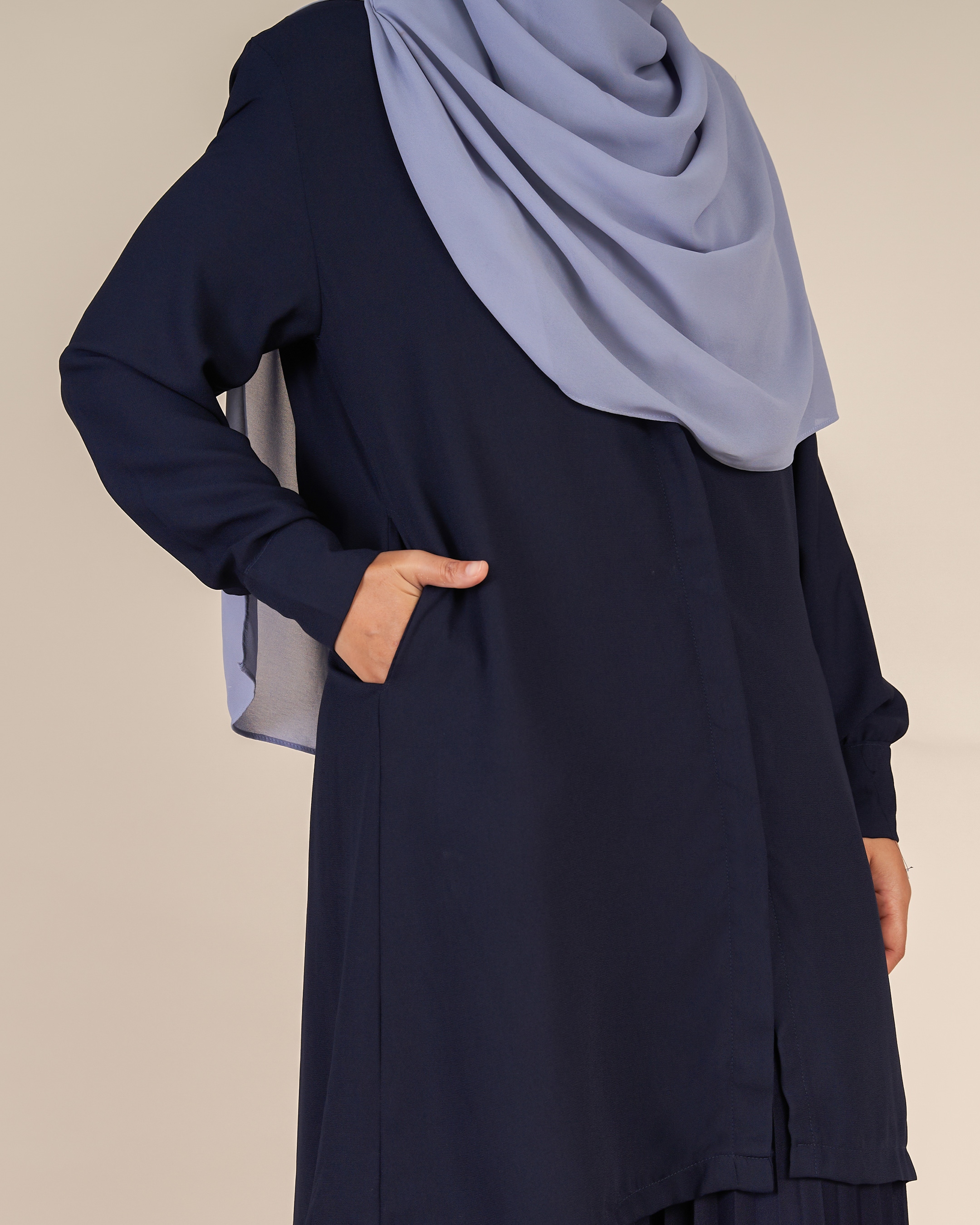 Blouse Esita - Navy Blue