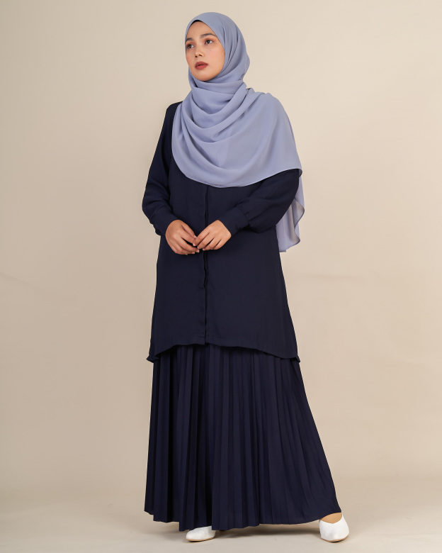 Blouse Esita - Navy Blue