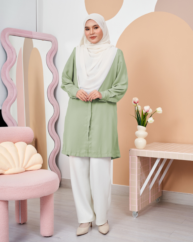 Blouse Esita - Pistachio Green