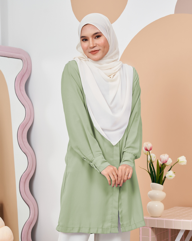 Blouse Esita - Pistachio Green