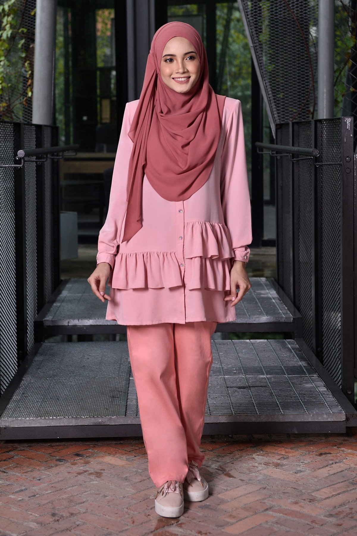 Blouse Farha - Baby Pink