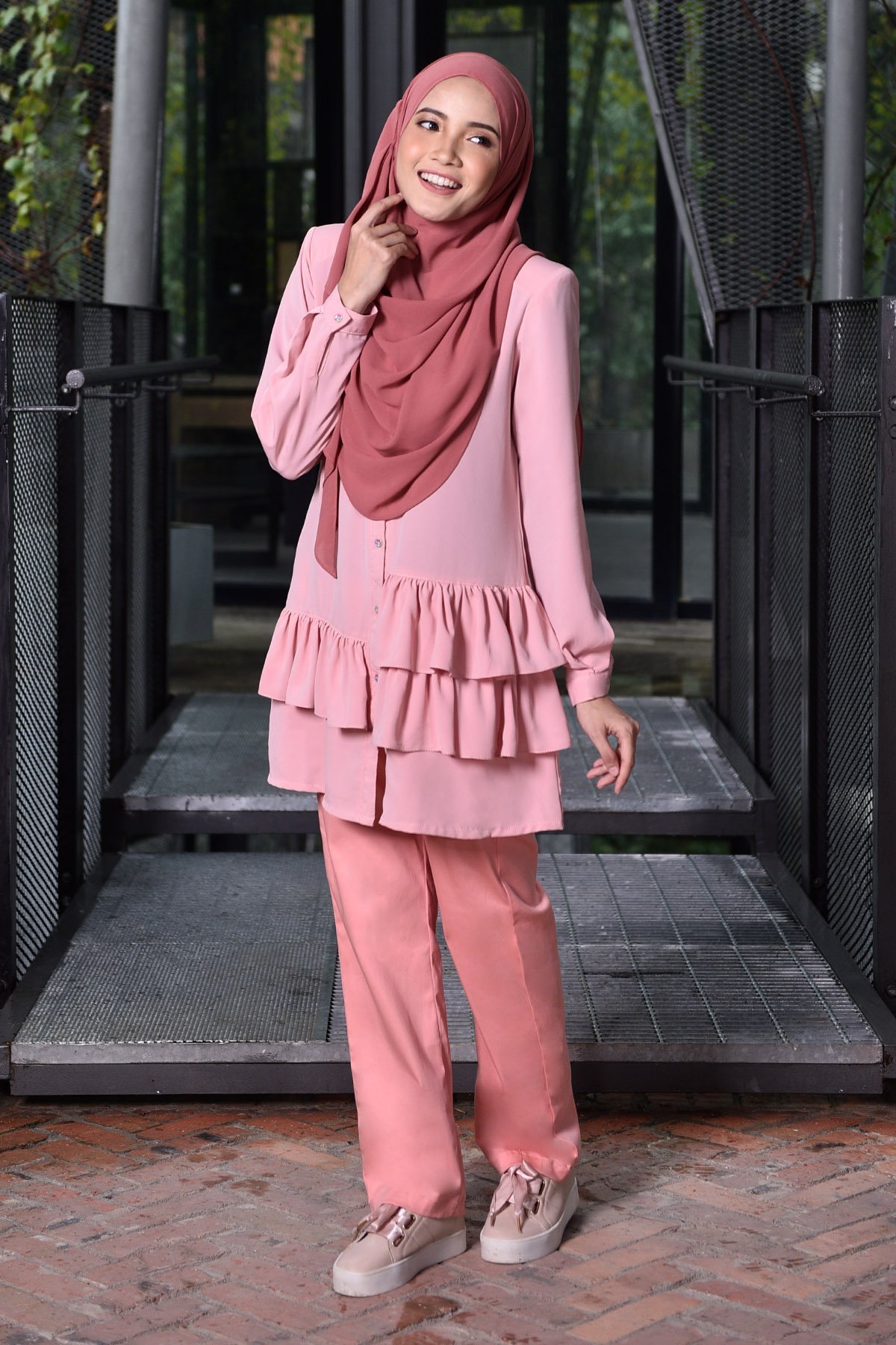 Blouse Farha - Baby Pink