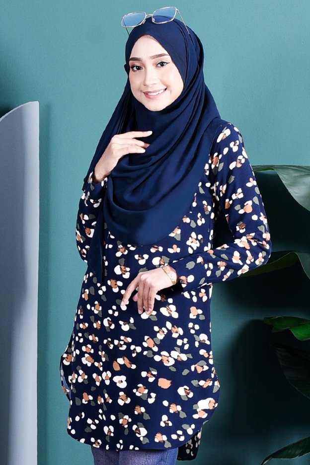 Blouse Jewel - Deep Blue