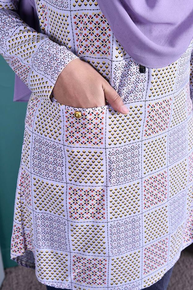 Blouse Joan - Lavender Purple