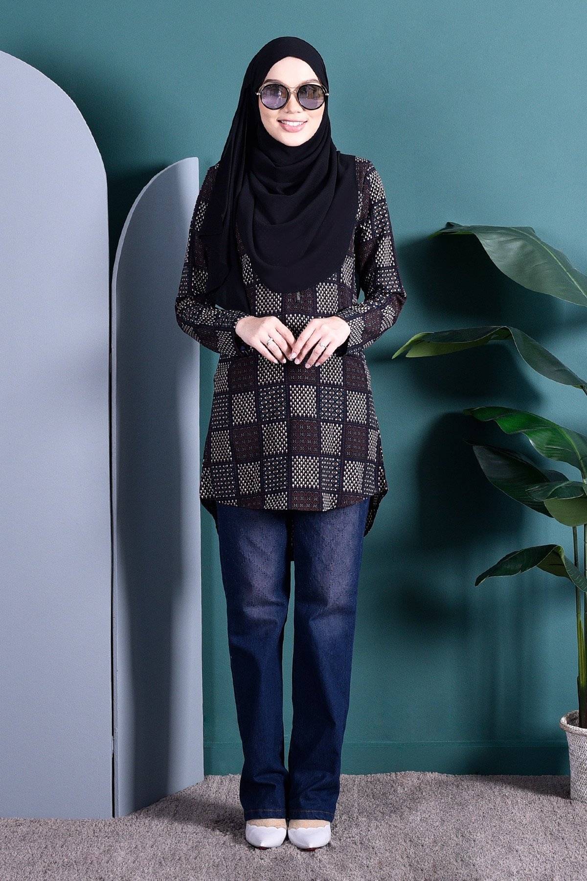 Blouse Joan - Matte Black