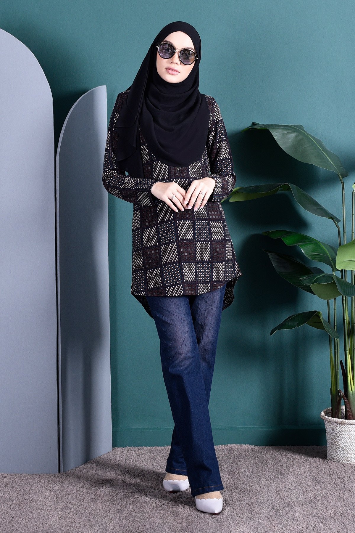 Blouse Joan - Matte Black
