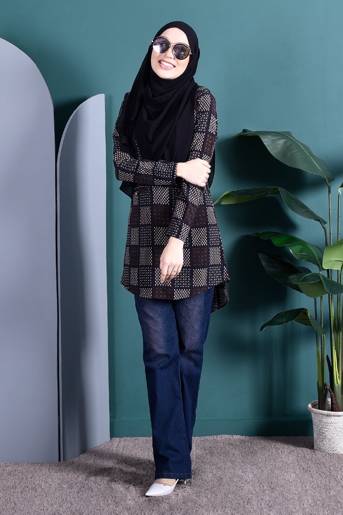 Blouse Joan - Matte Black