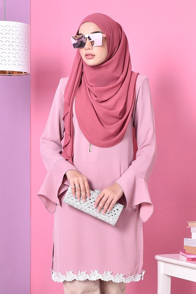 Blouse Lace Fenty - Pink