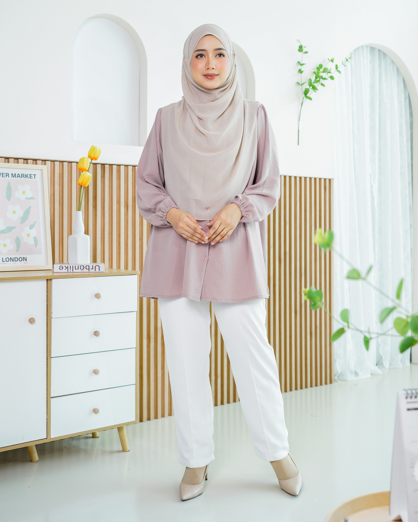 Blouse Leria Laluna X MCC - Colonial Rose