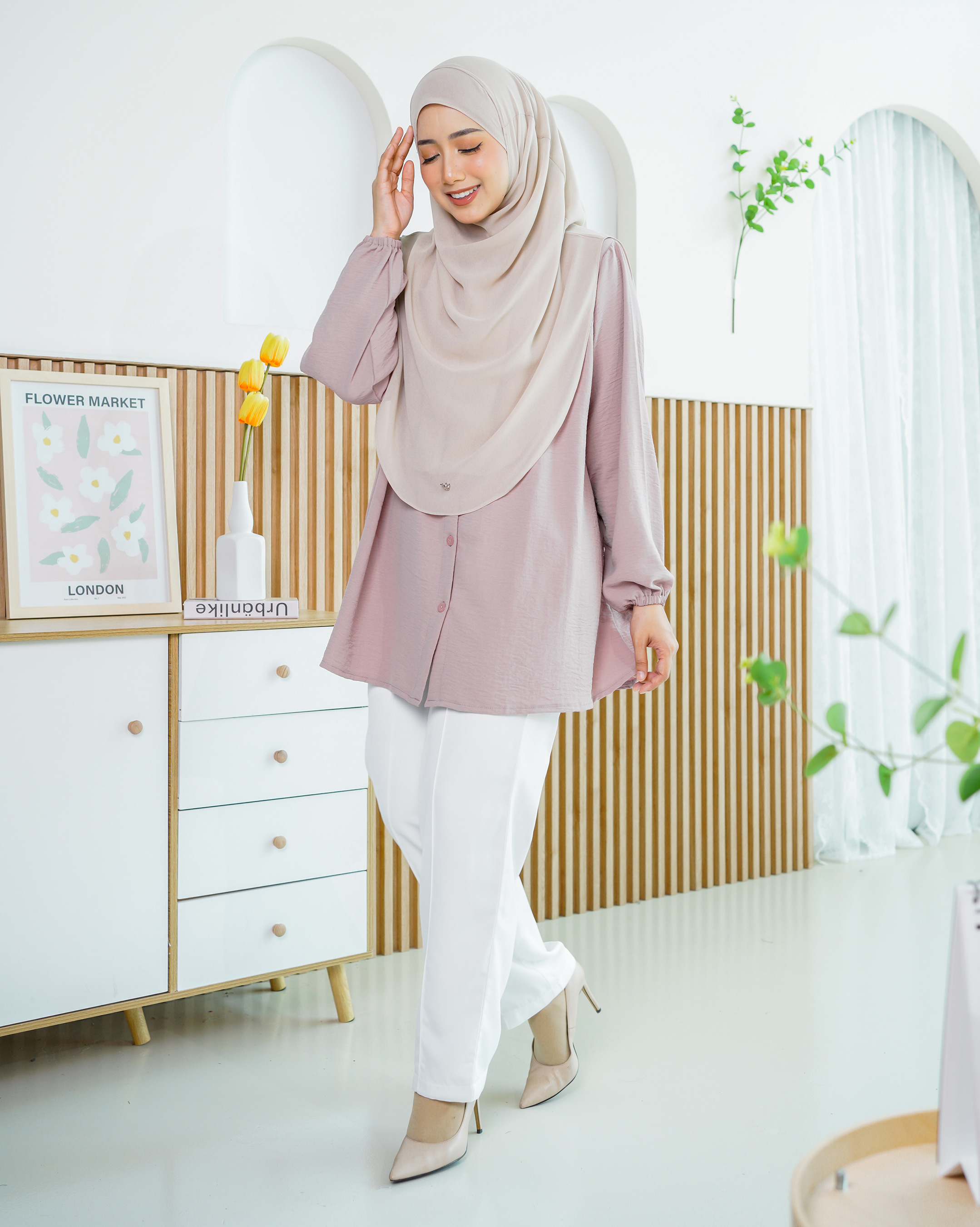 Blouse Leria Laluna X MCC - Colonial Rose