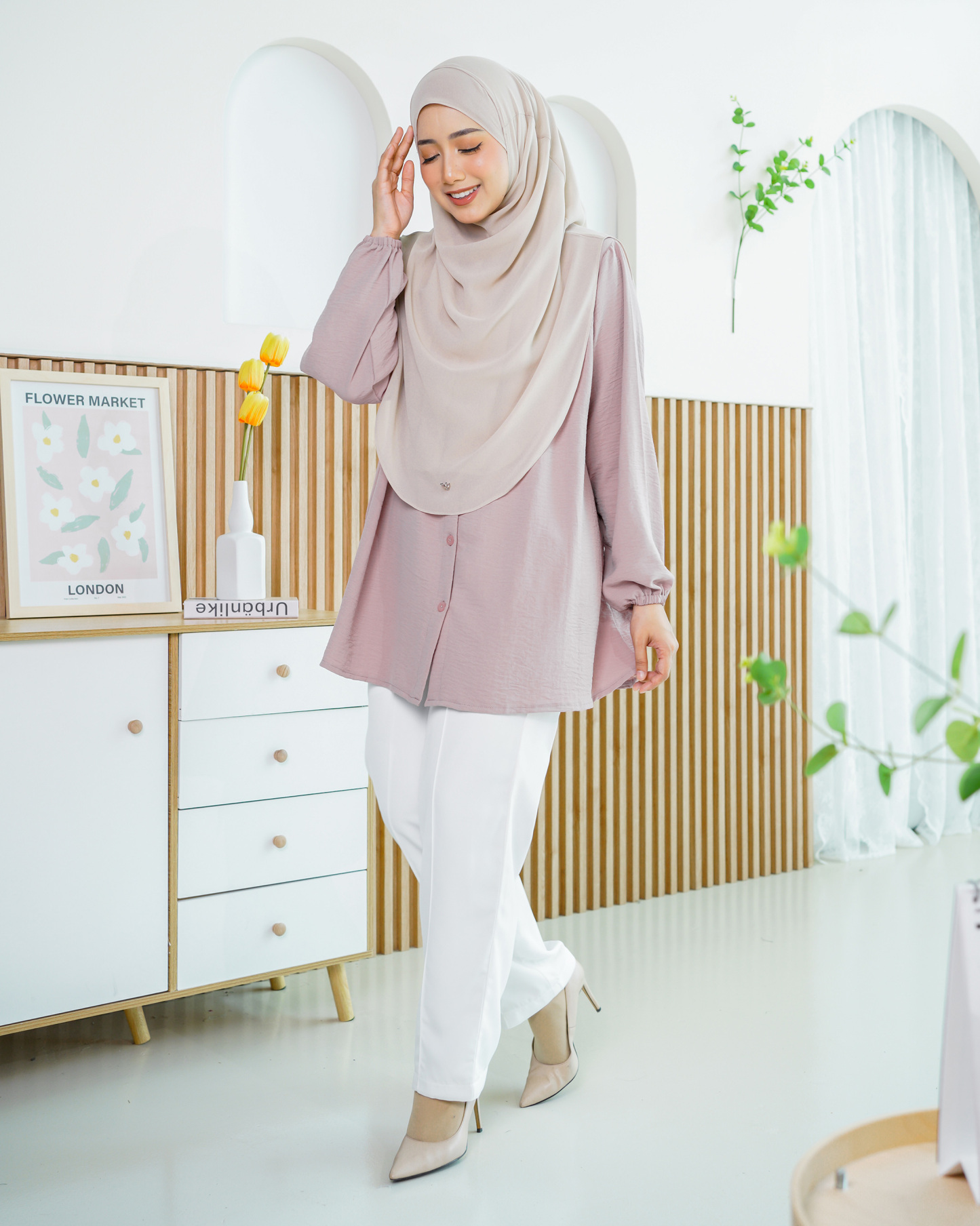 Blouse Leria Laluna X MCC - Colonial Rose
