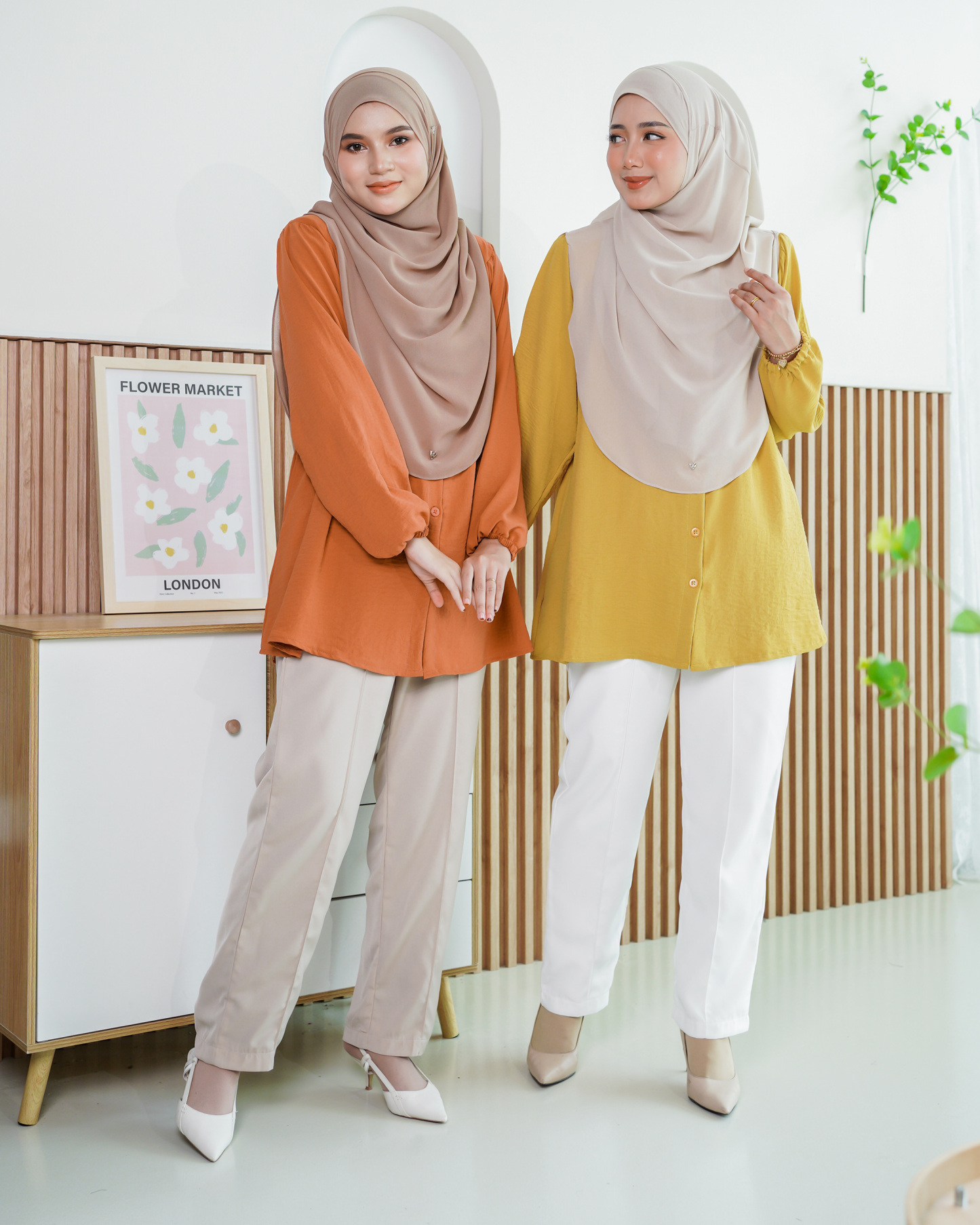 Blouse Leria Laluna X MCC - Chic Squash