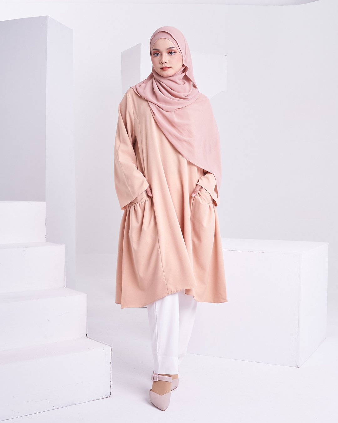 Blouse Lola Laluna X MCC - Milk Tea