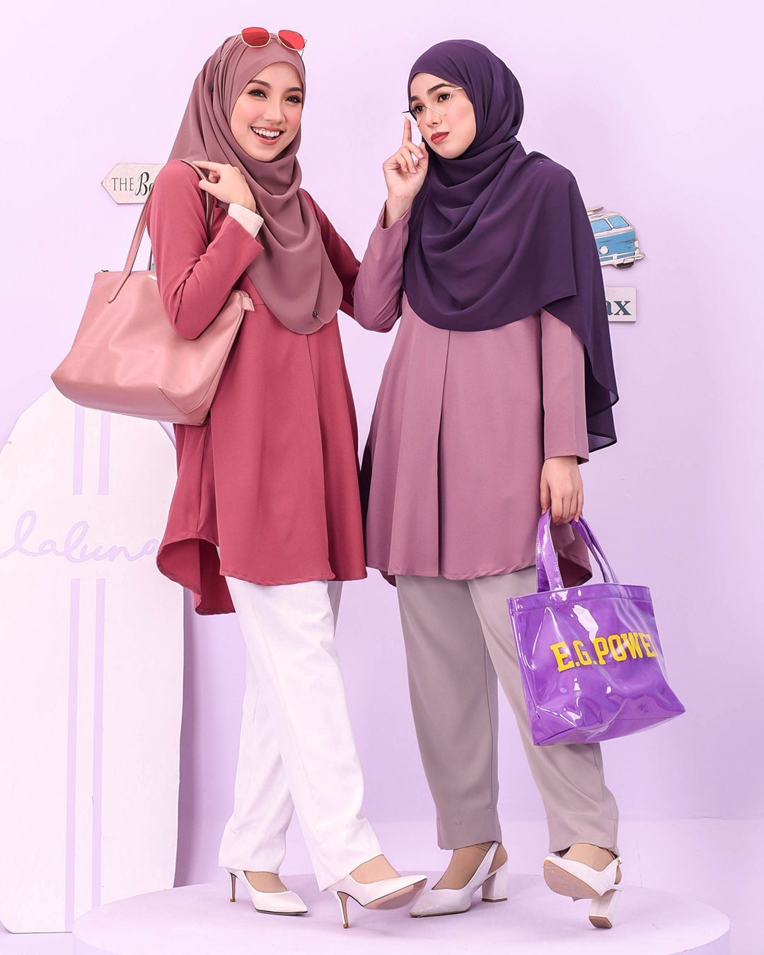 Blouse Louiney Laluna X MCC - Sweet Coral