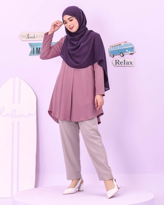 Blouse Louiney Laluna X MCC - Lilac Purple