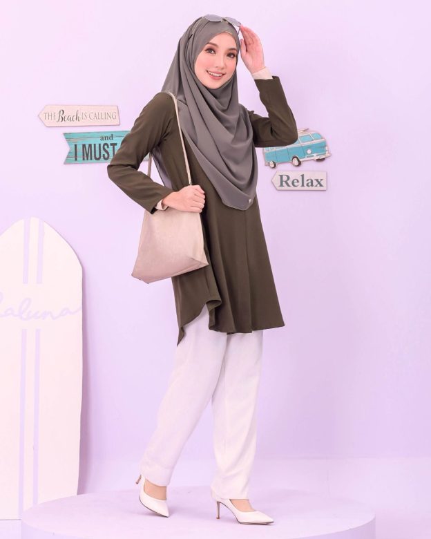 Blouse Louiney Laluna X MCC - Olive