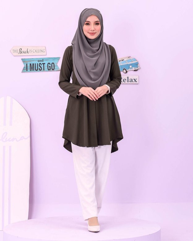Blouse Louiney Laluna X MCC - Olive