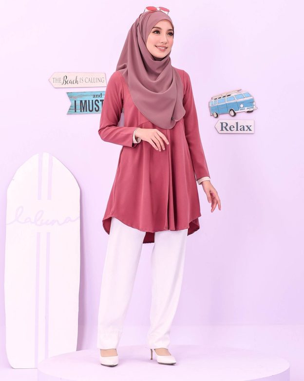 Blouse Louiney Laluna X MCC - Sweet Coral