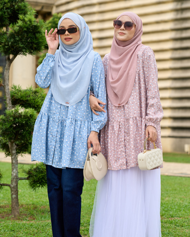 Blouse Luna Laluna X MCC – Dreamy Pink