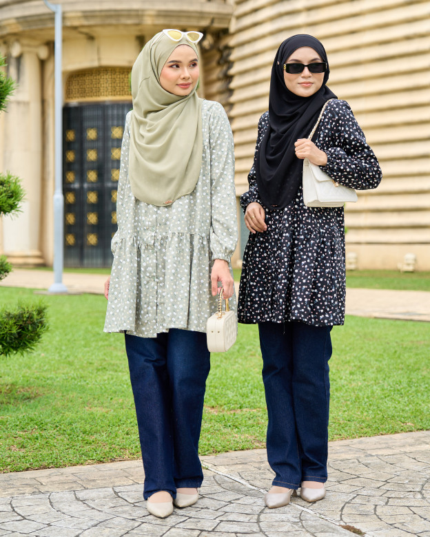 Blouse Luna Laluna X MCC – Dreamy Black
