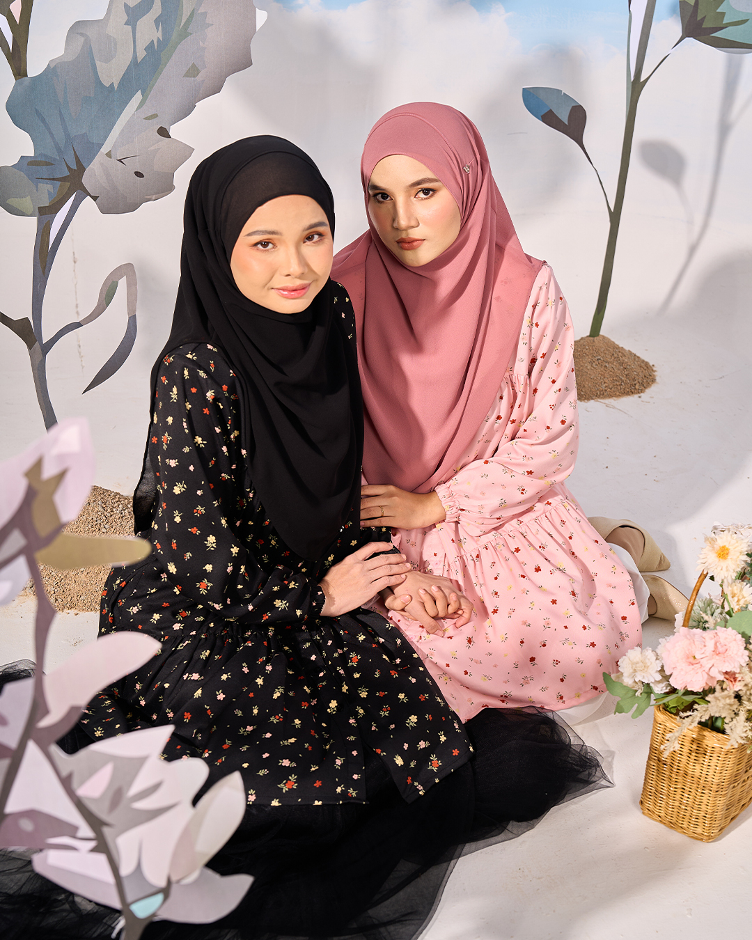 Blouse Luna Laluna X MCC - Black Velvet