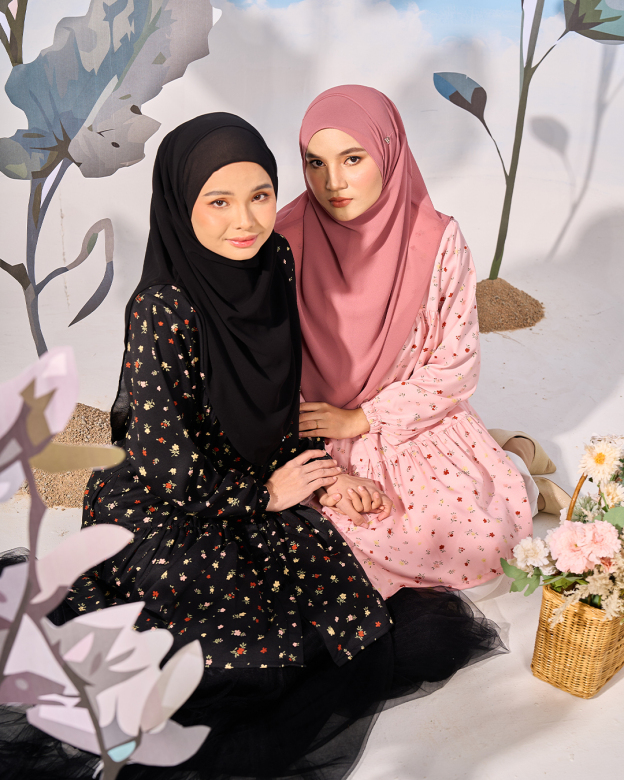 Blouse Luna Laluna X MCC - Macaroon Pink