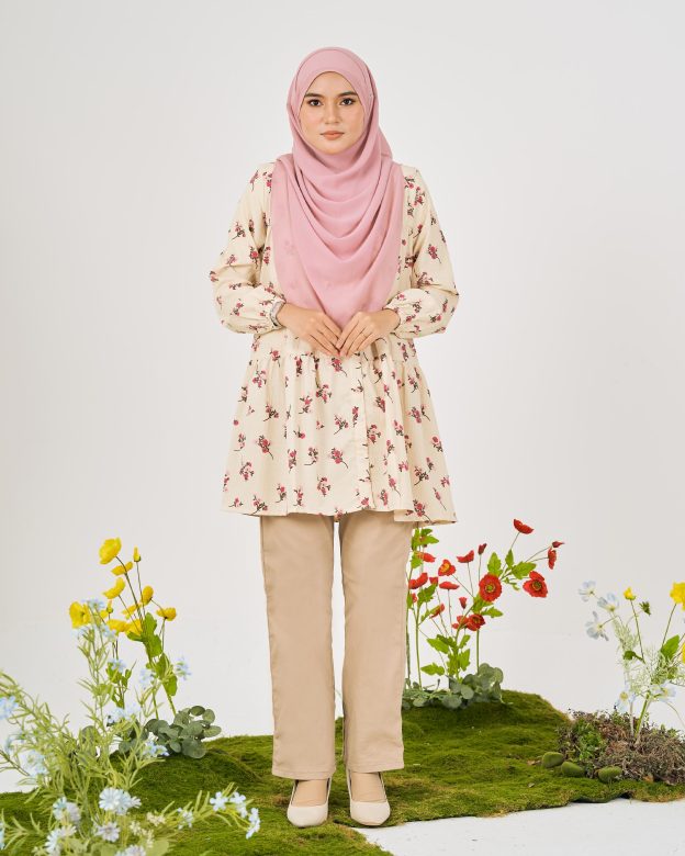 Blouse Luna Laluna X MCC - Creamy Vanilla