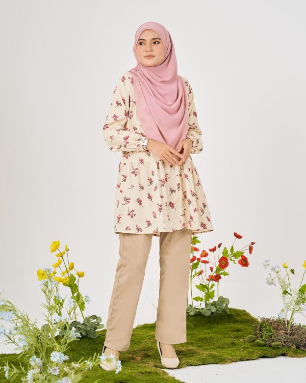 Blouse Luna Laluna X MCC - Creamy Vanilla