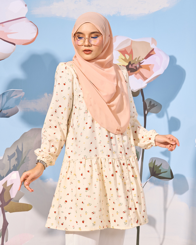 Blouse Luna Laluna X MCC - Creamy Vanilla